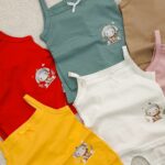 تاپ شلوارک دخترانه پنبه مدل بندی (۰ تا ۲۴ ماه) 1238 - Image 4