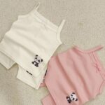 تاپ شلوارک دخترانه پنبه مدل بندی (۰ تا ۲۴ ماه) 1238 - Image 5