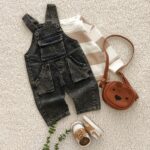 بلوز بچه گانه بیسکوییتی پنبه مدل رینگی (۳ تا ۳۰ ماه) ۱۵۲۱ - Image 3