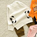 بلوز شلوار بچه گانه پنبه دورو مدل آریس (۰ تا ۱۸ ماه) ۱۵۲۷ - Image 4