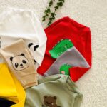 بلوز شلوار بچه گانه پاییزه پنبه دورو مدل پانیذ (۰تا ۱۸ ماه) ۱۵۲۹ - Image 4