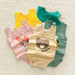 بادی زیردکمه رکابی نوزادی پنبه اعلا مدل آنا (۰ تا ۳۰ ماه) ۱۵۳۳ - Image 2