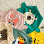 شلوار نوزادی پنبه اعلا مدل آنا (۰ تا ۳۶ ماه) ۱۵۳۴ - Image 4