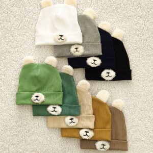 کلاه بچه گانه کبریتی کشسانی بالا در دو مدل  (۱ ماه تا ۲۴ ماه) ۱۵۲۵