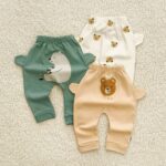 شلوار بچه گانه پنبه مدل آوینا (۰تا ۳۶ ماه) ۱۵۴۳ - Image 3