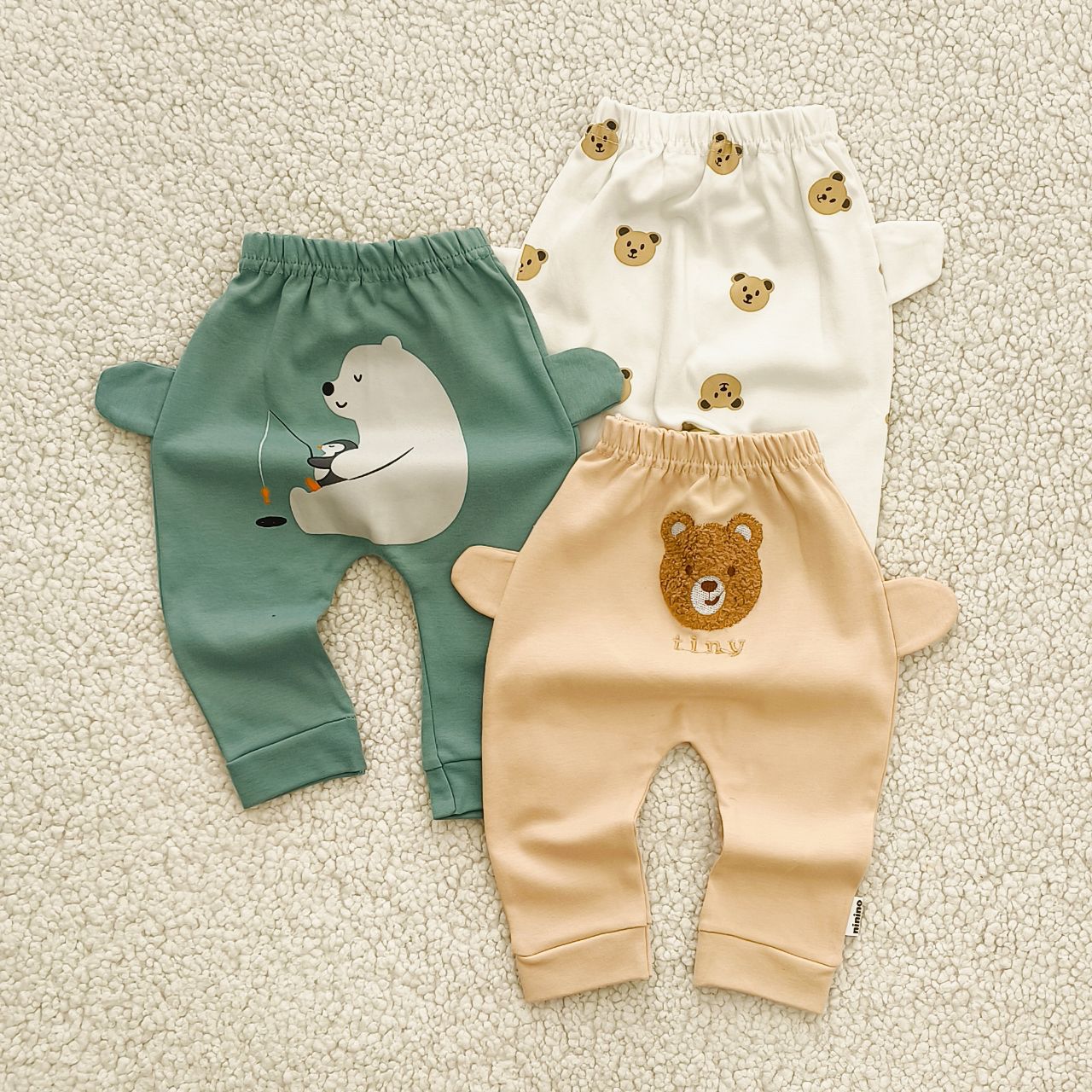 سیسمونی تربچه شلوار بچه گانه پنبه مدل آوینا (۰تا ۳۶ ماه) ۱۵۴۳