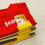 بلوز دورس بچه گانه مدل سه خرس (۲ تا ۳۶ ماه) جنس دورس دو نخ ۱۵۴۴ - Image 2