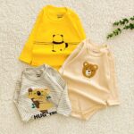 بادی زیردکمه نوزادی آستین بلند آوان جنس پنبه (۰ تا ۳۰ ماه)۱۵۴۸ - Image 5