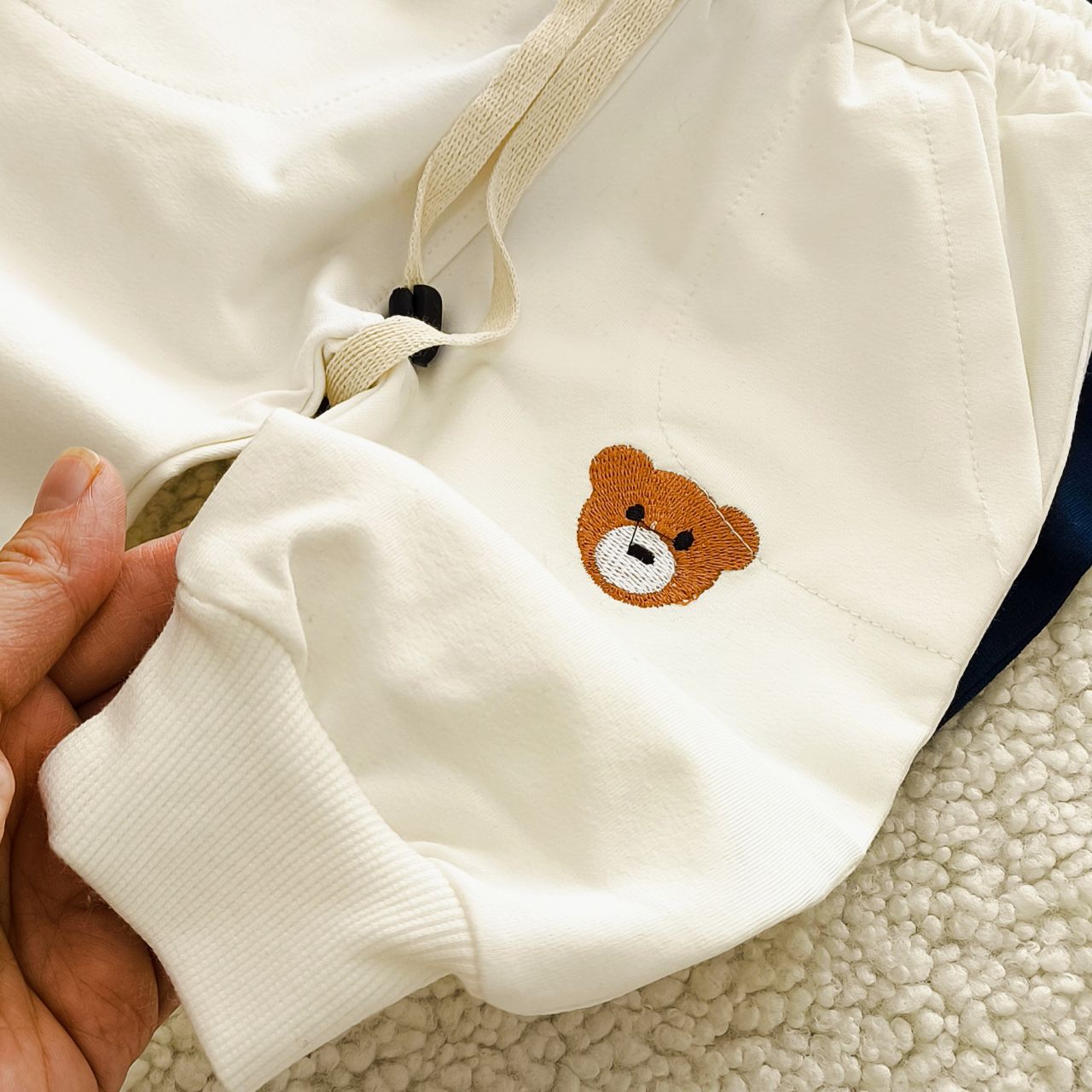 سیسمونی تربچه شلوار اسلش بچه گانه مدل تدی جنس دورس دونخ پنبه (۳ تا ۳۶ ماه) ۱۵۵۱