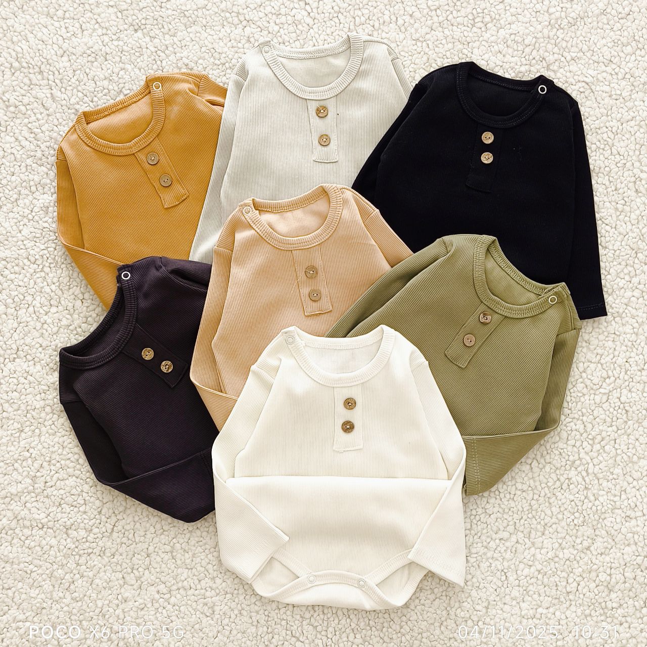 سیسمونی تربچه بادی زیردکمه بچه گانه مدل کبریتی (۰ تا ۳۶ ماه) ۱۵۵۴