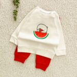 بلوز شلوار پنبه اعلا مدل نویان (۱ تا ۲۴ ماه) ۱۵۶۶ - Image 5