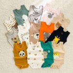 بادی زیردکمه رکابی نوزادی پنبه دورو مدل مانی (۰ تا ۳۰ ماه) ۱۵۶۸