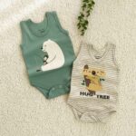 بادی زیردکمه رکابی نوزادی پنبه دورو مدل مانی (۰ تا ۳۰ ماه) ۱۵۶۸ - Image 3