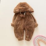 کاپشن سرهمی تدی نوزادی بسیار گرم (مناسب ۶ تا ۲۴ ماه) ۱۵۳۸ - Image 3