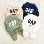 بلوز شلوار دورس پنبه دورو مدل گپ (۲ تا ۳۶ ماه) ۱۵۷۸ - Image 2