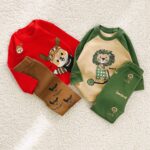 بلوز شلوار بچه گانه پنبه اعلا مدل ویستا (۰تا ۲۴ماه) 1586 - Image 4