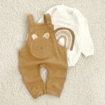 بیلر نوزادی بیسکوییتی مدل تیکه دوزی (۰ تا۲۴ ماه) ۱۶۰۰ - Image 8