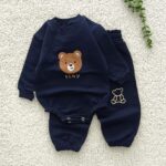 شلوار اسلش بچه گانه دورس اعلا مدل خرس گلدوزی (۲ تا ۳۰ماه) ۱۶۶۵ - Image 2