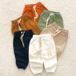 شلوار اسلش بچه گانه دورس اعلا مدل خرس گلدوزی (۲ تا ۳۰ماه) ۱۶۶۵