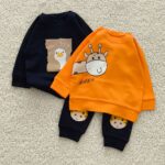 بلوز شلوار پنبه اعلا مدل نیکو  (۱ تا ۲۴ ماه) ۱۶۶۶ - Image 6