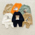 بلوز شلوار پنبه اعلا مدل نیکو  (۱ تا ۲۴ ماه) ۱۶۶۶