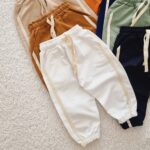 شلوار اسلش بچه گانه دورس اعلا مدل نوار دوزی (۲ تا ۳۰ماه) ۱۶۶۹ - Image 3