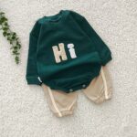 شلوار اسلش بچه گانه دورس اعلا مدل نوار دوزی (۲ تا ۳۰ماه) ۱۶۶۹ - Image 2