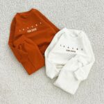 بلوز شلوار دورس پنبه عیدانه مدل لاو می (۲ تا ۳۶ ماه) ۱۶۷۳ - Image 4