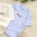 تیشرت بچه گانه پنبه مدل yum! در۸ رنگ (۳ تا ۳۶ ماه) ۱۷۰۷ - Image 4