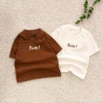 تیشرت بچه گانه پنبه مدل yum! در۸ رنگ (۳ تا ۳۶ ماه) ۱۷۰۷ - Image 6