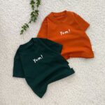 تیشرت بچه گانه پنبه مدل yum! در۸ رنگ (۳ تا ۳۶ ماه) ۱۷۰۷ - Image 5