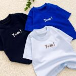 تیشرت بچه گانه پنبه مدل yum! در۸ رنگ (۳ تا ۳۶ ماه) ۱۷۰۷ - Image 8