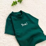 تیشرت بچه گانه پنبه مدل yum! در۸ رنگ (۳ تا ۳۶ ماه) ۱۷۰۷ - Image 2