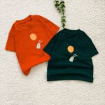 تیشرت بچه گانه پنبه مدل بادکنک در۹ رنگ (۳ تا ۳۶ ماه) ۱۷۱۴ - Image 5