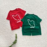 تیشرت شلوارک نوزادی مدل ایران♥️ (۰ تا ۳۶ ماه) ۱۷۳۰ - Image 2