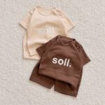 تیشرت شلوارک نوزادی مدل soll. (۰ تا ۳۶ ماه) ۱۷۳۷ - Image 3