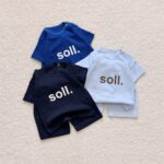 تیشرت شلوارک نوزادی مدل soll. (۰ تا ۳۶ ماه) ۱۷۳۷