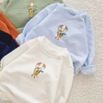 بلوز بچه گانه پنبه دورس مدل زرافه (۲ تا ۳۶ ماه) ۱۵۶۷ - Image 2